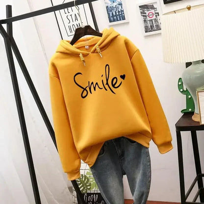 Frauen Kapuzenpullover Liebe Smile Design
