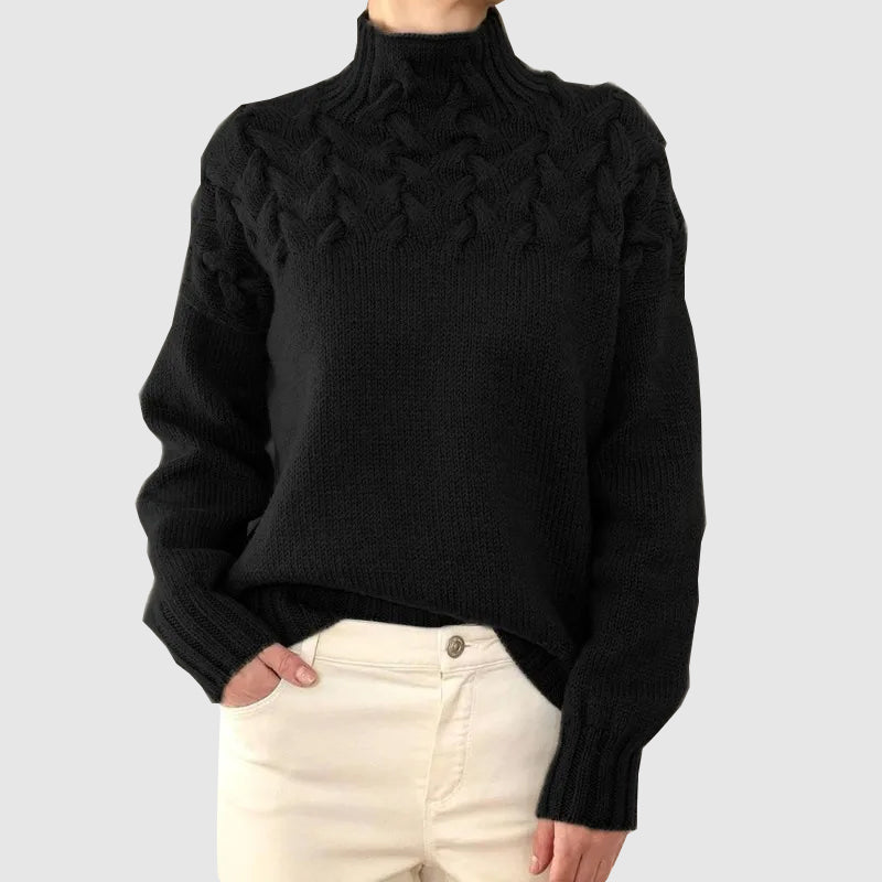 Stylische Rollkragenpullover mit Langen Ärmeln