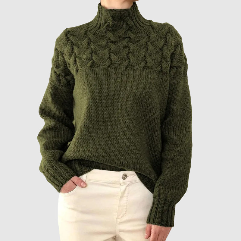 Stylische Rollkragenpullover mit Langen Ärmeln