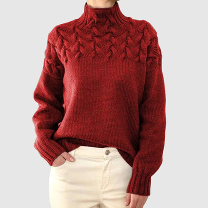 Stylische Rollkragenpullover mit Langen Ärmeln
