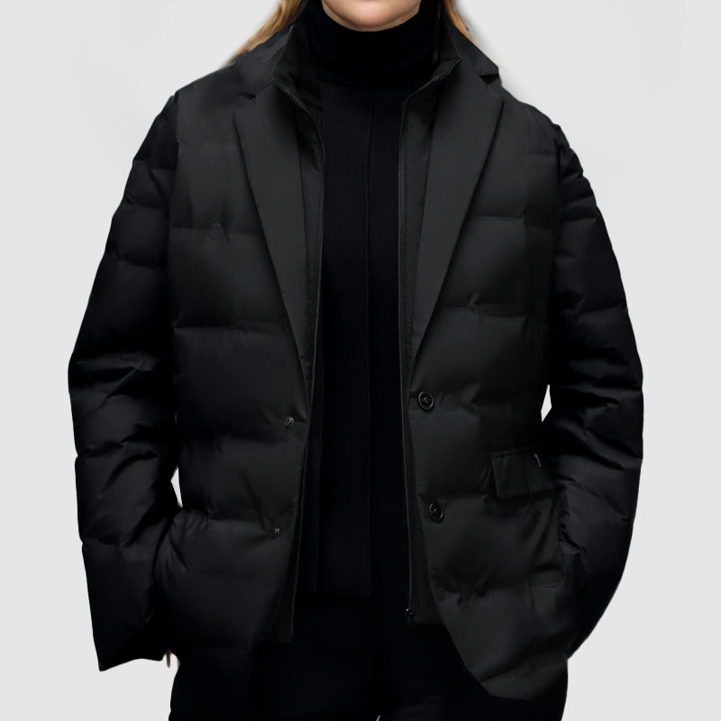 Moderne Damenjacke Stilvolle Wintermode - IdealeKleiden