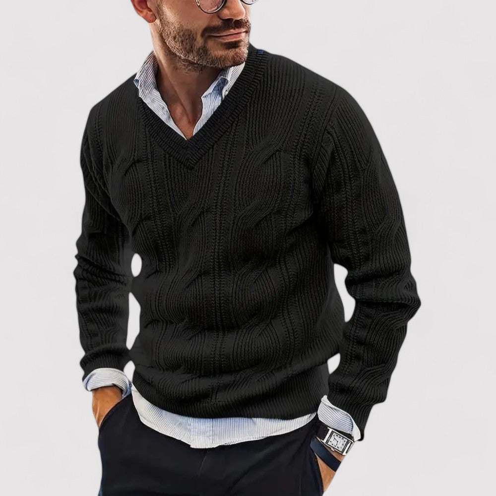 Langstrickpullover Damen Warm Kühle Tage