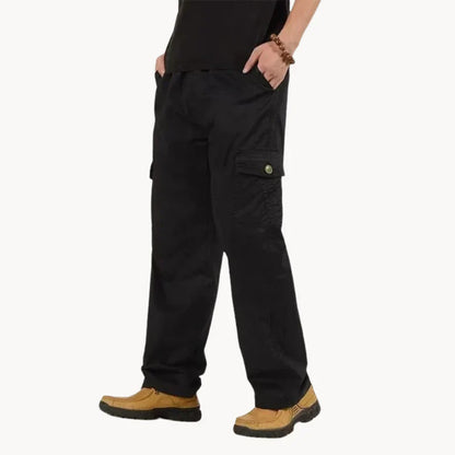 Herren Cargohose Soft Fleece Komfort