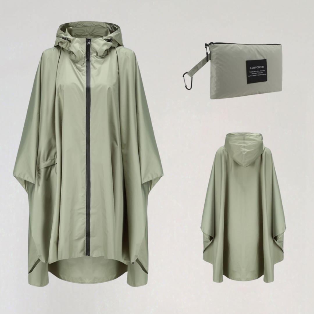 Praktische Regenjacke Damen Wasserdicht Kapuze