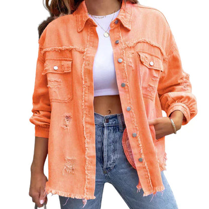 Stilvolle Damenjacke Modern Mode