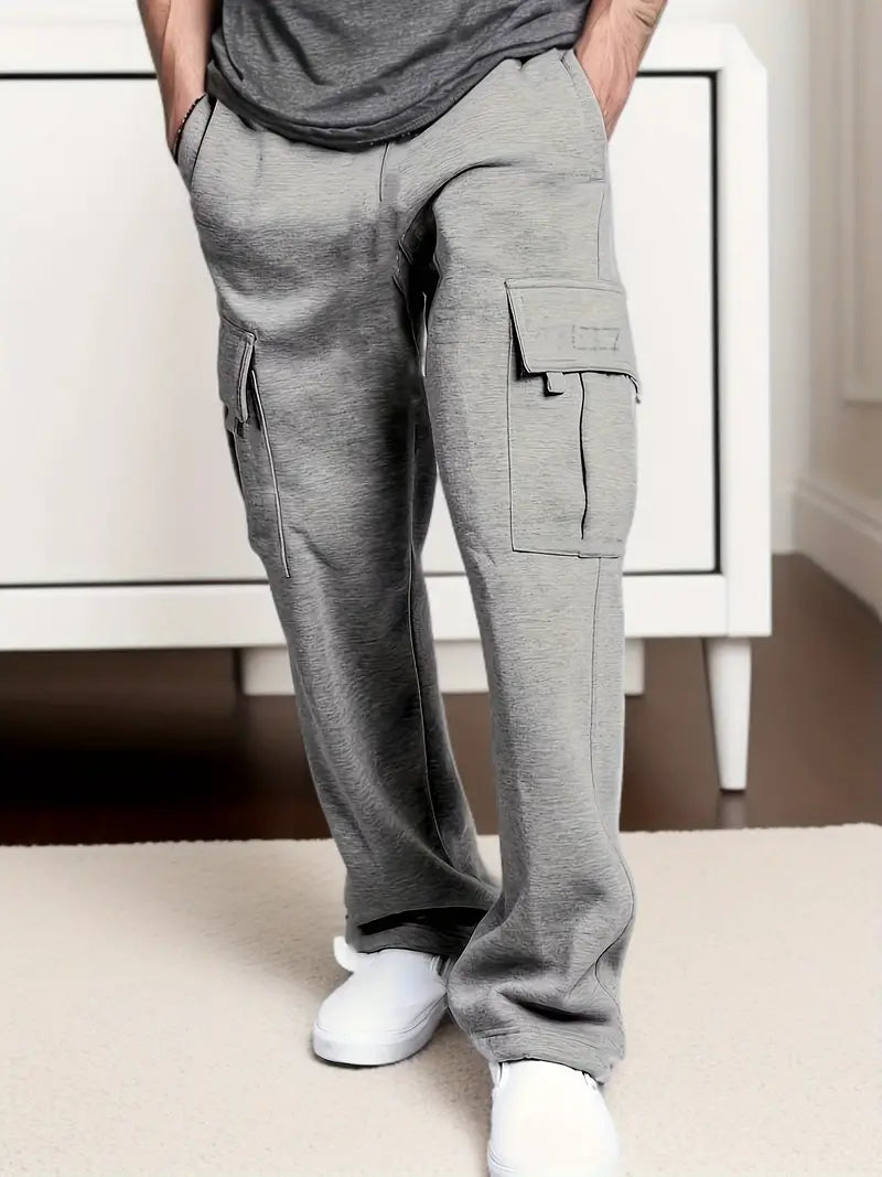 Herren Cargohose Vieltaschig Klassisch - IdealeKleiden