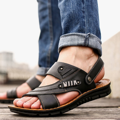 Bequeme Herren Sandalen - Ergonomisches Leder Design