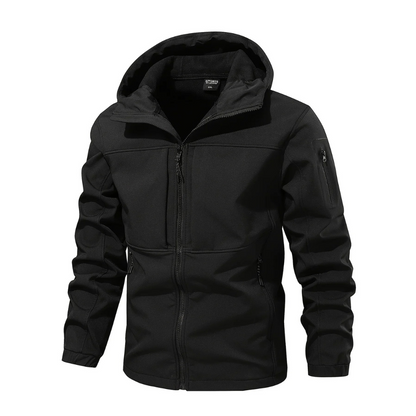 Herren Outdoor-Jacke Kapuze Fleece Isolierung