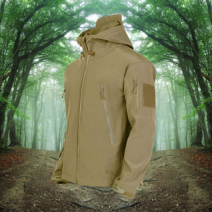 Wasserdichte Herrenjacke Winddicht Mit Kapuze