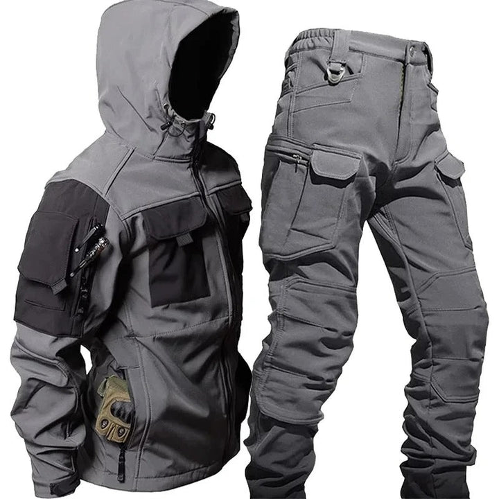 Wasserdichte Outdoor-Jacke und Hose Set für Männer - IdealeKleiden