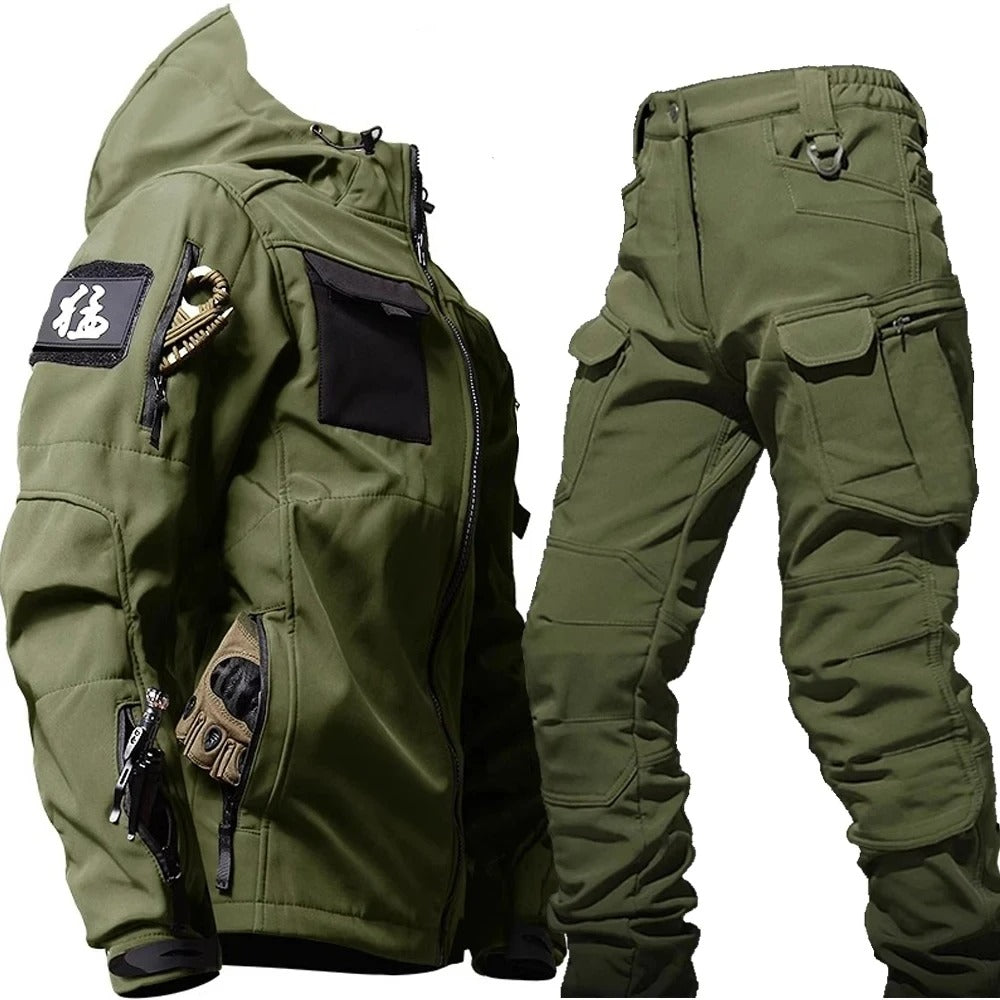 Wasserdichte Outdoor-Jacke und Hose Set für Männer