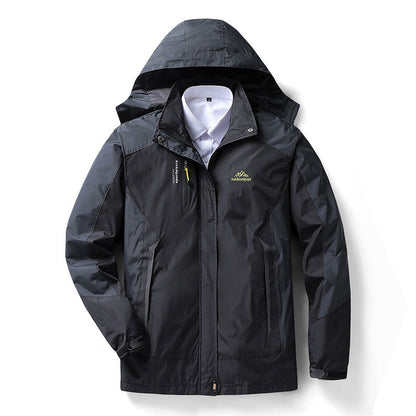 Wasserdichte Frauenjacke mit Abnehmbarer Kapuze