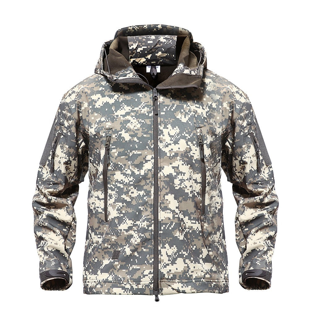 Wasserdichte Herren Outdoorjacke Tactical Windbreaker