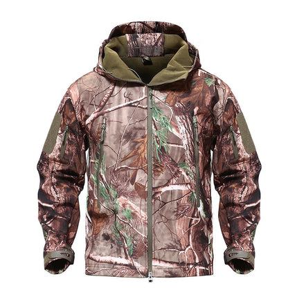 Wasserdichte Herren Outdoorjacke Tactical Windbreaker