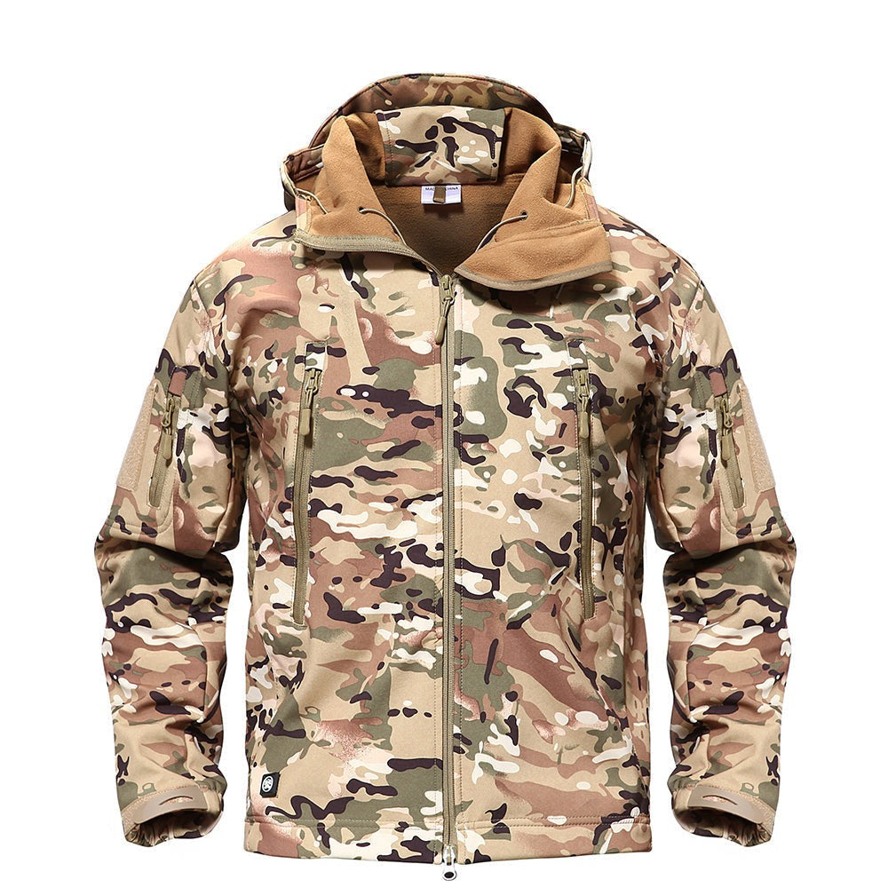 Wasserdichte Herren Outdoorjacke Tactical Windbreaker