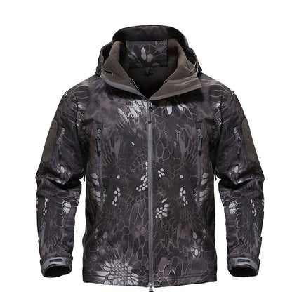 Wasserdichte Herren Outdoorjacke Tactical Windbreaker
