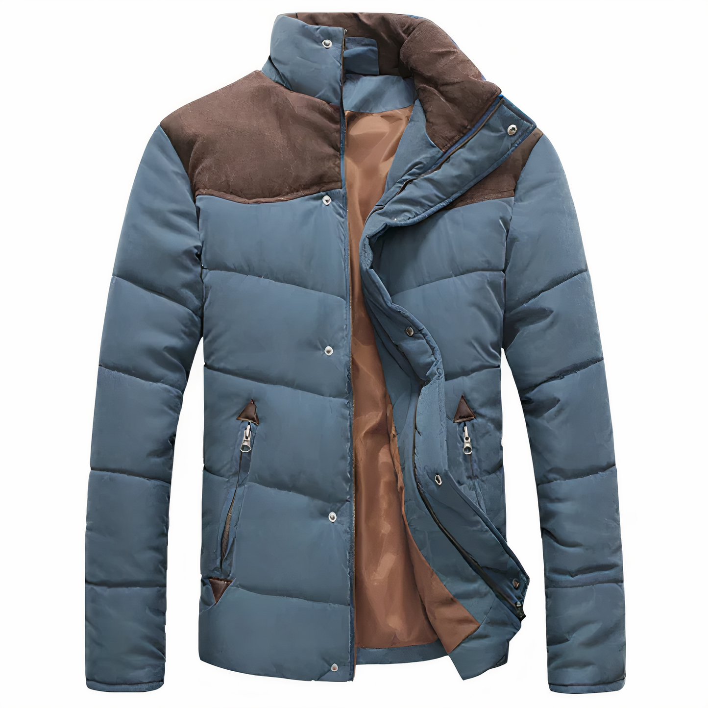Warm gefütterte Damenwinterjacke