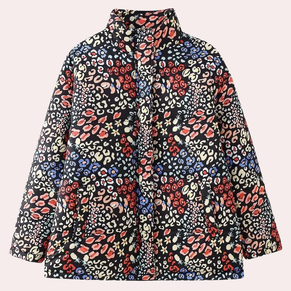 Lange Damenpuffjacke Warm und Bequem