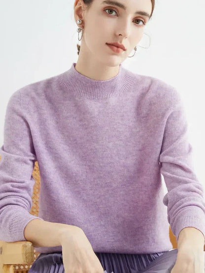 Modischer Damenpullover mit Chic-Design