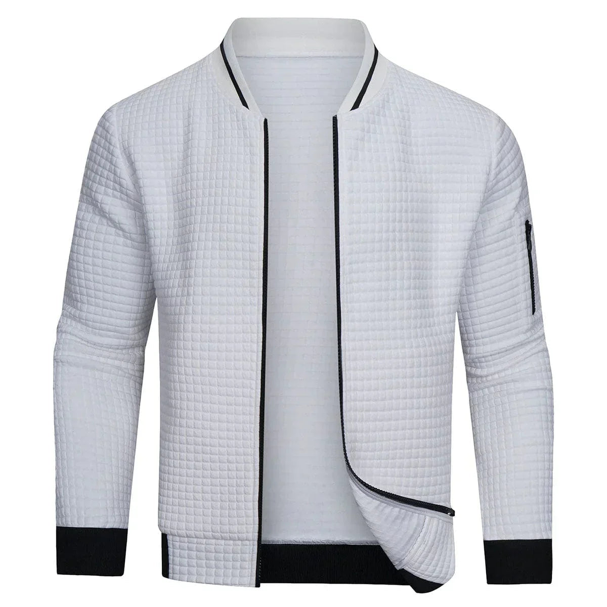 Stylischer Pullover Mit Halbreißverschluss