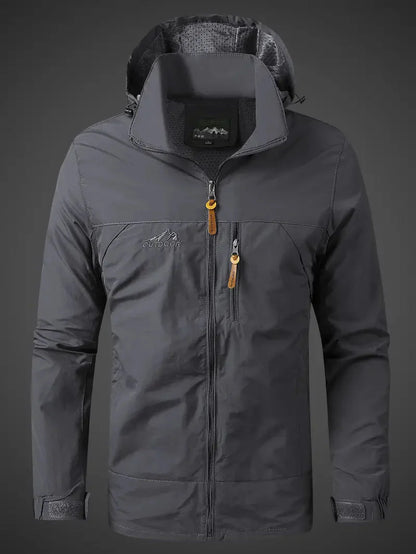 Wasserdichte Herren Parka Jacke Kapuze