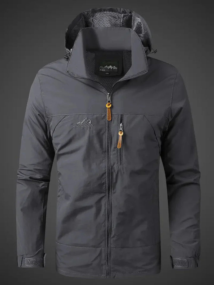 Wasserdichte Herren Parka Jacke Kapuze