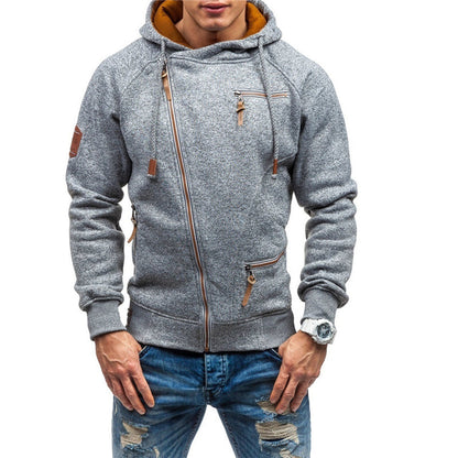 Herren Weste Kapuze Modern Sportlich