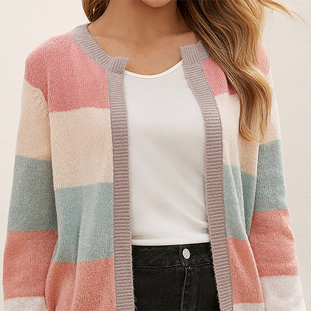 Bequeme Strickjacke Frauen Casual