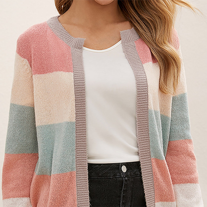Bequeme Strickjacke Frauen Casual