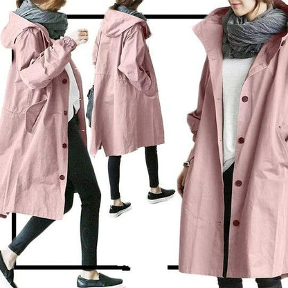 Stilvoller Damen Trenchcoat Wasserfest