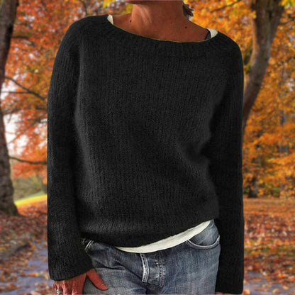 Eleganter Wollpullover Damen Modisch