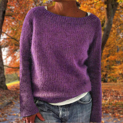 Eleganter Wollpullover Damen Modisch