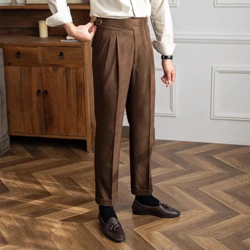 Bequeme Herrenhose Gerade Freizeitstyle