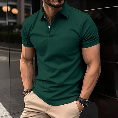 Herren Polo Shirt Kurzarm Modern Style