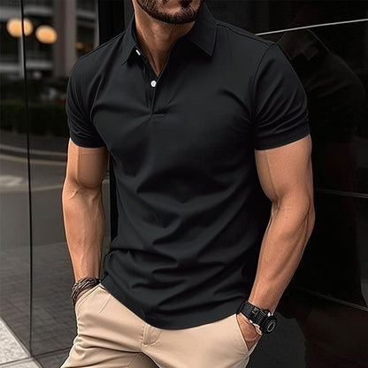 Herren Polo Shirt Kurzarm Modern Style