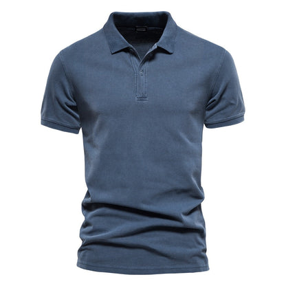 Herren Polo-Shirt Kurzarm Elegante Optik