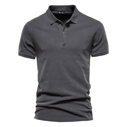 Herren Polo-Shirt Kurzarm Elegante Optik