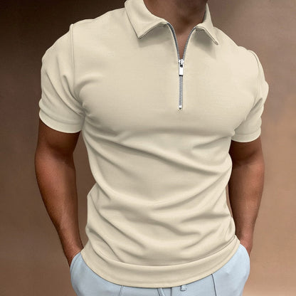Herren Polo-Shirt Kurzarm Umlegekragen Modisch