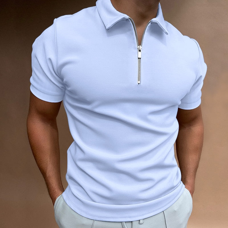 Herren Polo-Shirt Kurzarm Umlegekragen Modisch