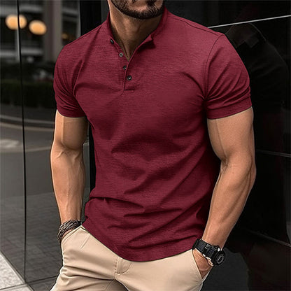 Herren Polo T-Shirt Kurzarm Modern