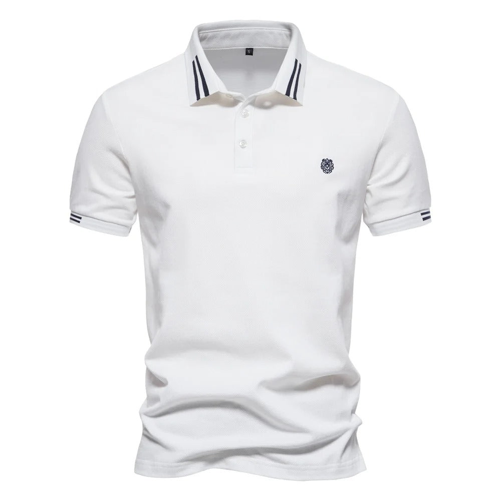 Herren Polo T-Shirt Slim Fit Klassisch