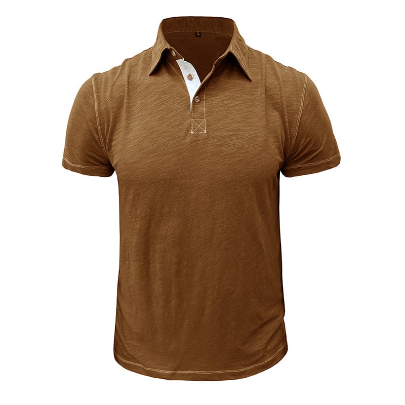 Herren Polohemd Kurzärmlig Modern