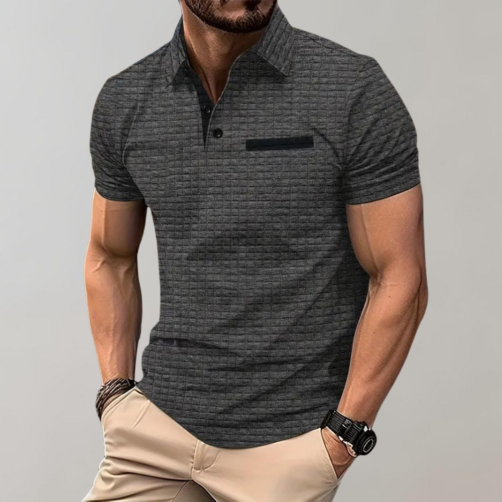 Herren Poloshirt Klassisch Kurzarm