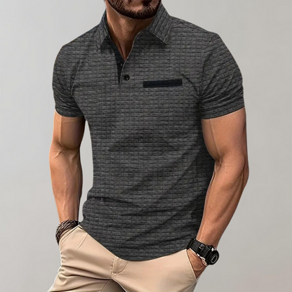 Herren Poloshirt Klassisch Kurzarm