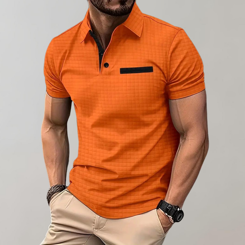 Herren Poloshirt Klassisch Kurzarm