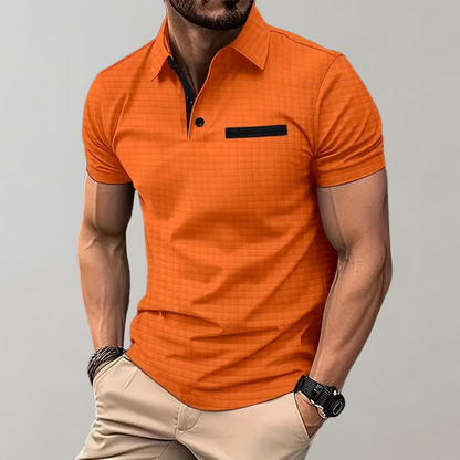 Herren Poloshirt Klassisch Kurzarm