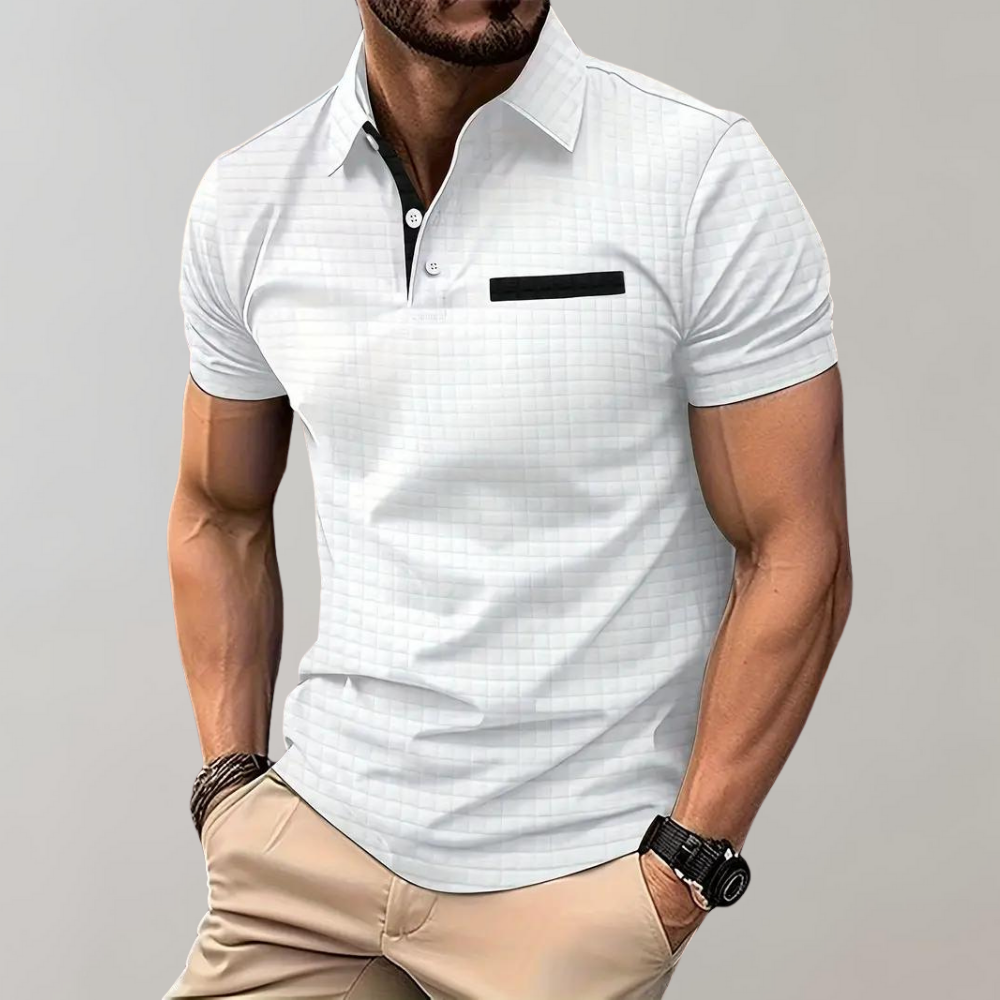 Herren Poloshirt Klassisch Kurzarm