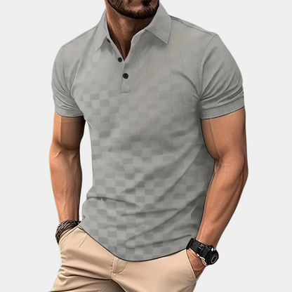 Herren Polohemd Kurzarm Kragen Classic