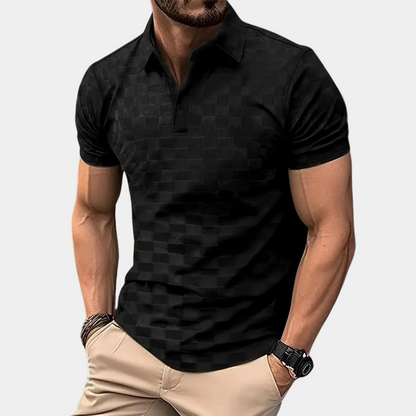 Herren Polohemd Kurzarm Kragen Classic
