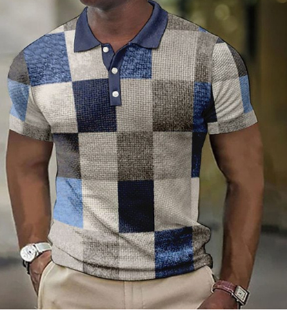 Polohemd Kurzarm Herren Modern Style
